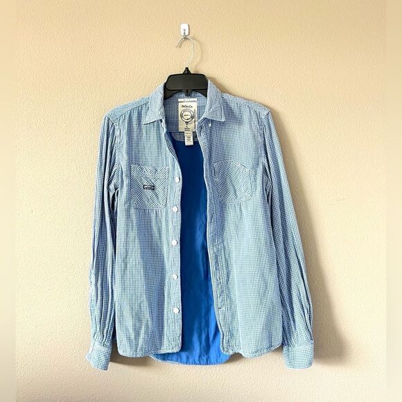 Diesel Checkered Gingham Print Button Down Shirt - Picture 1 of 7